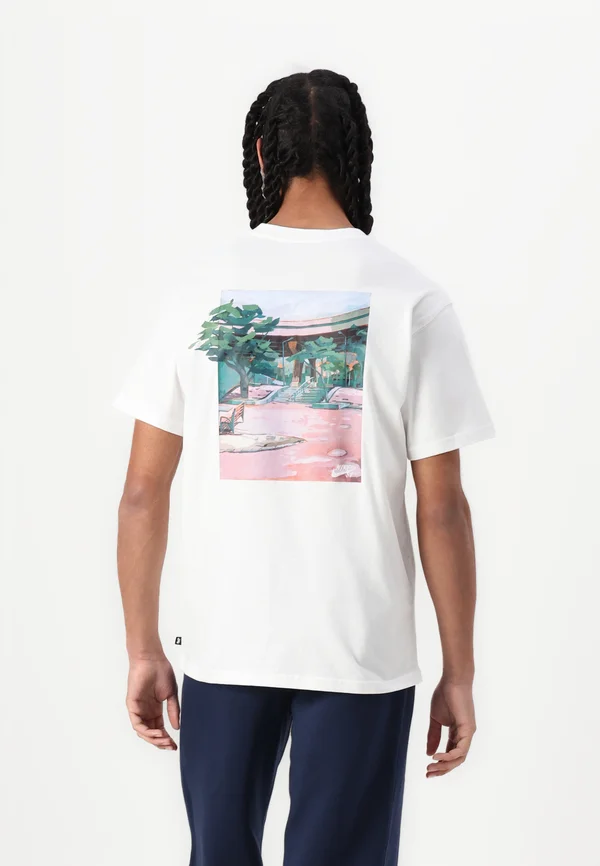 TEE BANKS - T-Shirt print - white