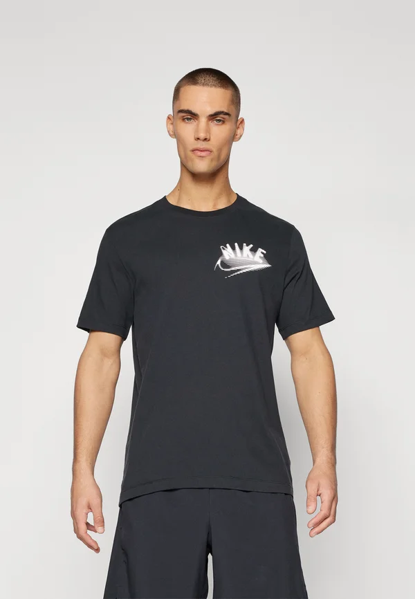 TEE BRAND READ - Sport T-Shirt - black