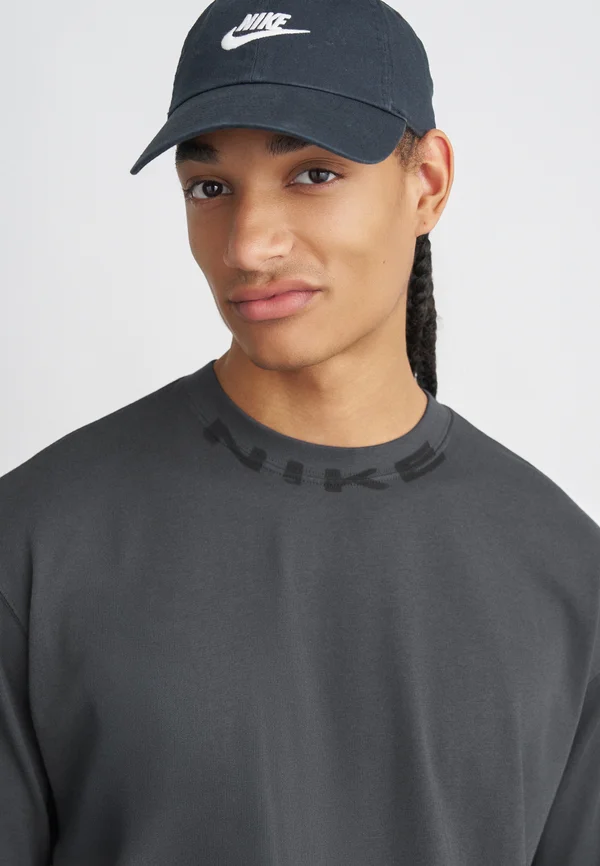 TEE COLLAR PRINT - T-Shirt print - anthracite