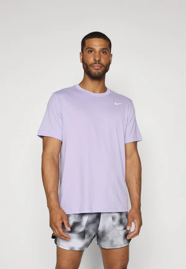 TEE CREW SOLID - Sport T-Shirt - hydrangeas