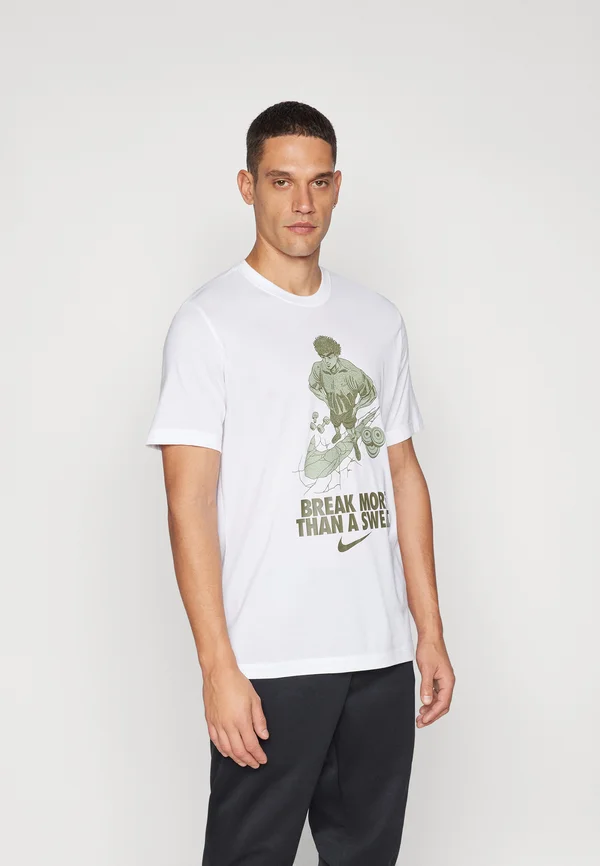 TEE FITNESS - Sport T-Shirt - white