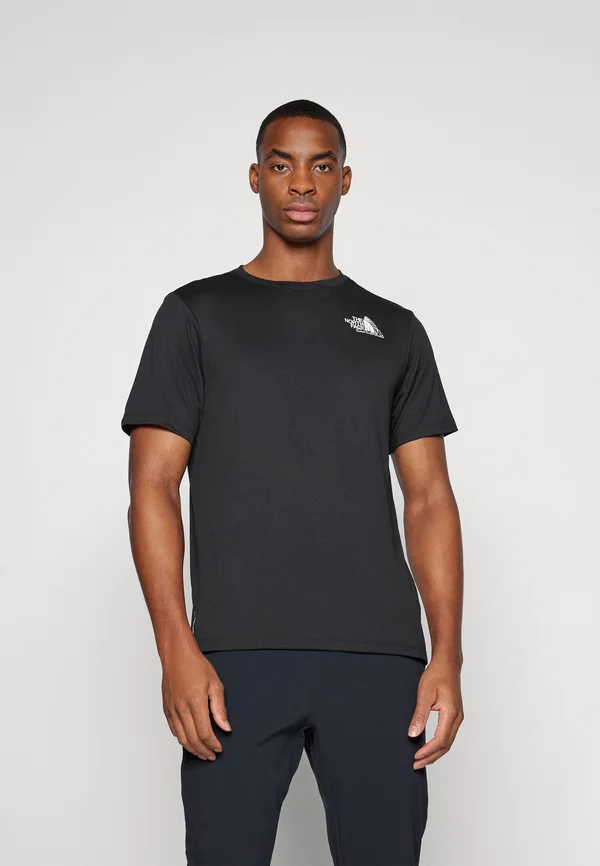 TEE GRAPHIC - Sport T-Shirt - black