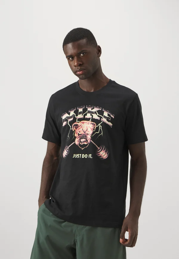 TEE GYM KIT SUMMIT - T-Shirt print - black