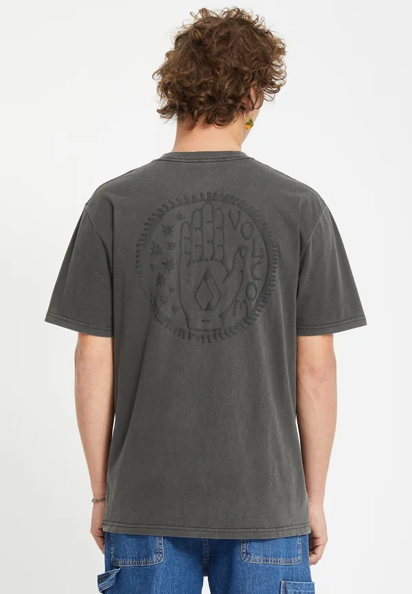 TEE HANDSTONE - T-Shirt print - black