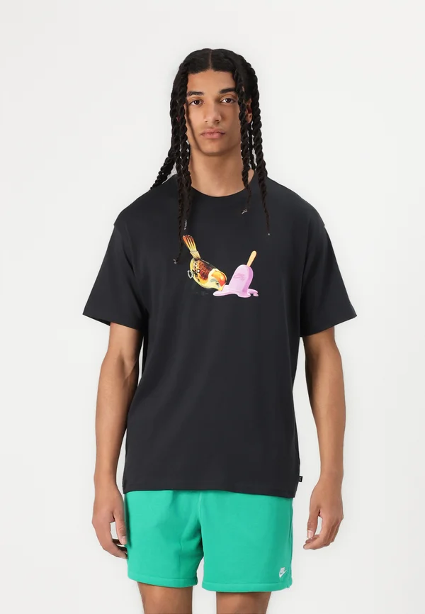 TEE ICE CREAM - T-Shirt print - off noir