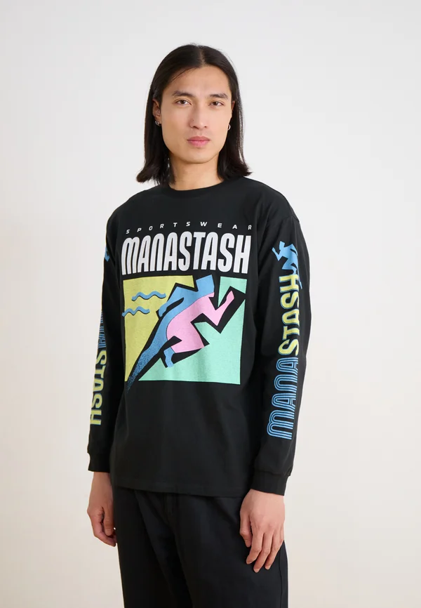 TEE  - Langarmshirt - black
