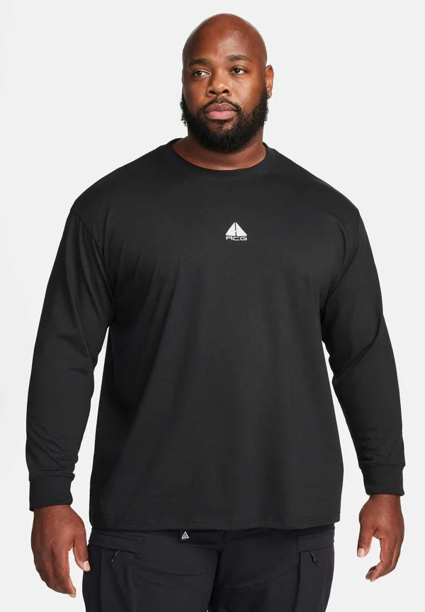 TEE LUNGS - Langarmshirt - black summit white