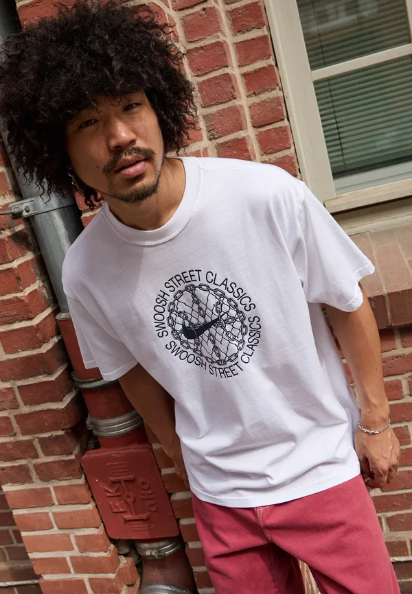 TEE NAOS CLASSIC - T-Shirt print - white