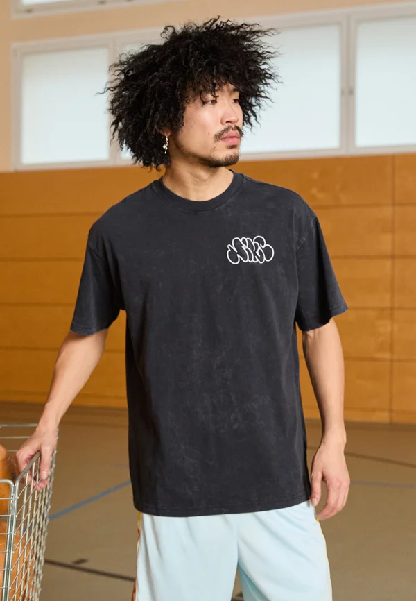 TEE NAOS - T-Shirt print - black