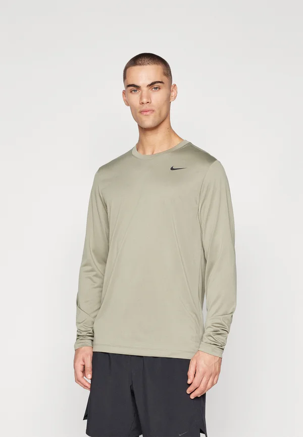 TEE RESET - Langarmshirt - light army/black