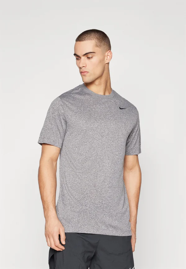 TEE RESET - Sport T-Shirt - midnight fog/pure/heather/black