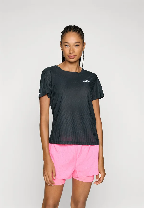 TEE - Sport T-Shirt - black/grey six