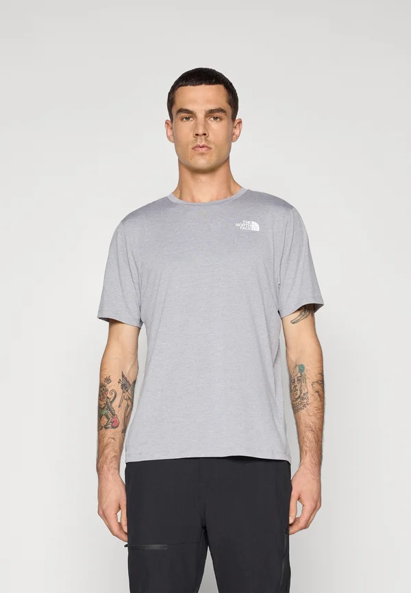TEE - Sport T-Shirt - pale grey heather