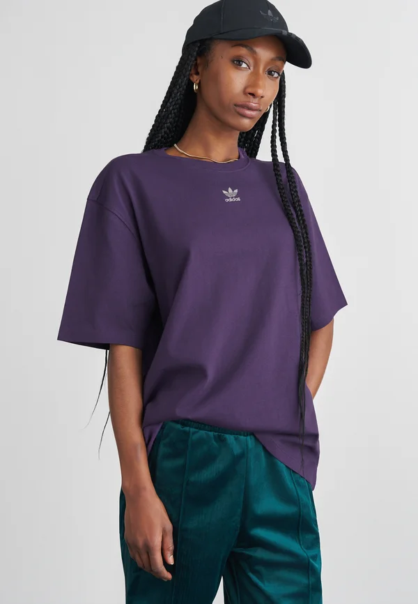 TEE - T-Shirt basic - aurora plum