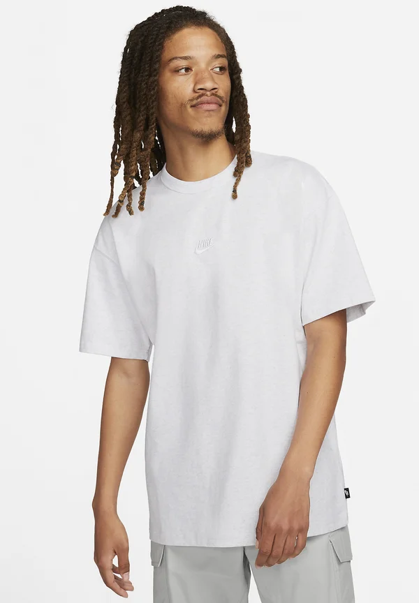 TEE - T-Shirt basic - birch heather