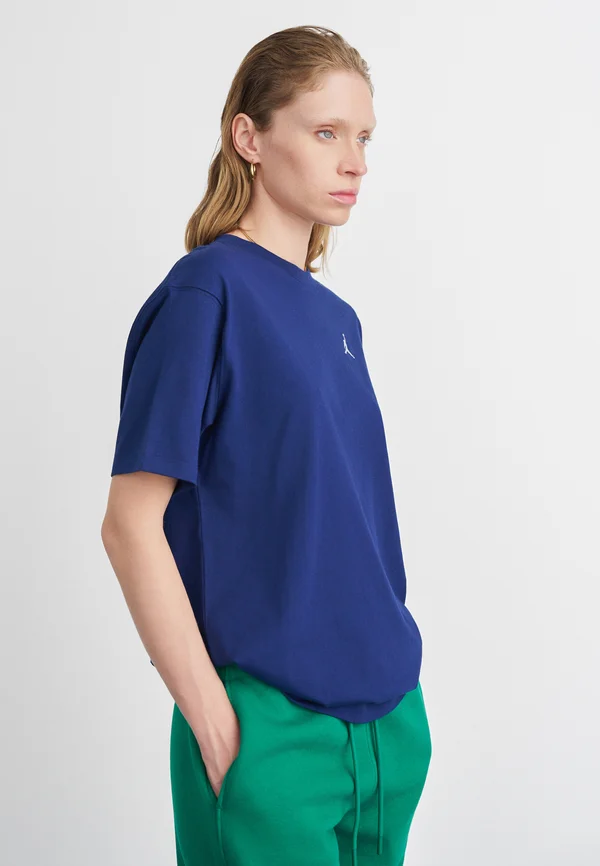 TEE - T-Shirt basic - blue void/white
