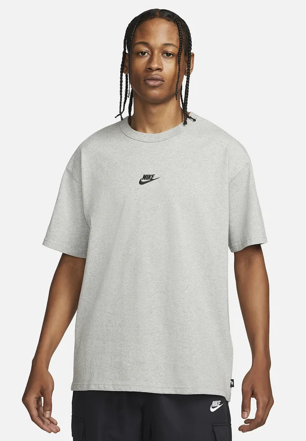 TEE - T-Shirt basic - dark grey heather