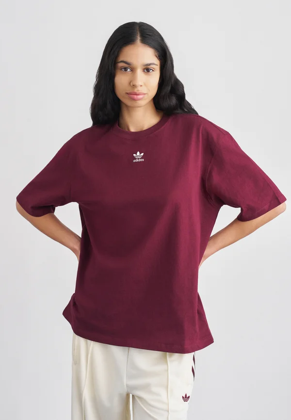 TEE - T-Shirt basic - maroon