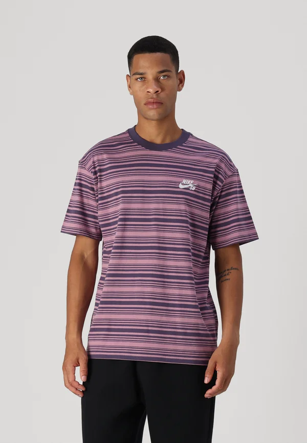 TEE - T-Shirt basic - plum dust