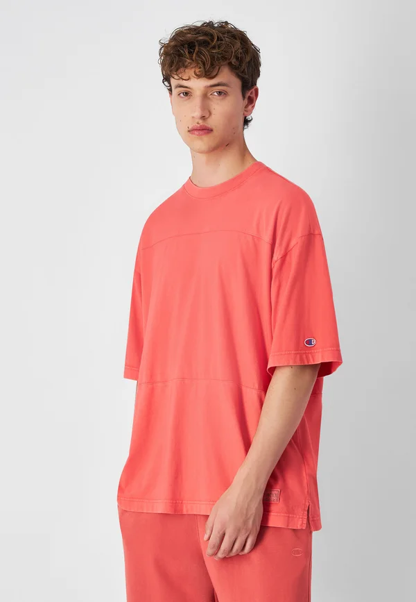 TEE  - T-Shirt basic - red melange