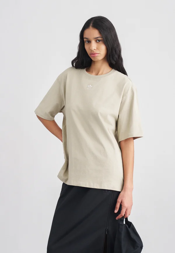 TEE - T-Shirt basic - stone khaki