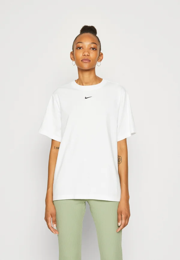 TEE - T-Shirt basic - white/black