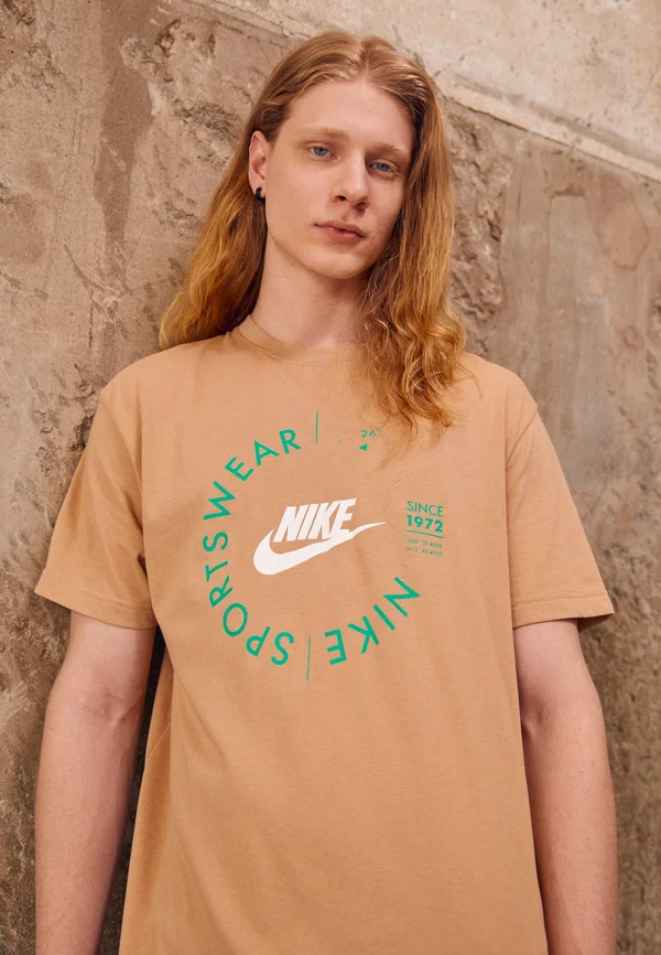 TEE - T-Shirt print - beige