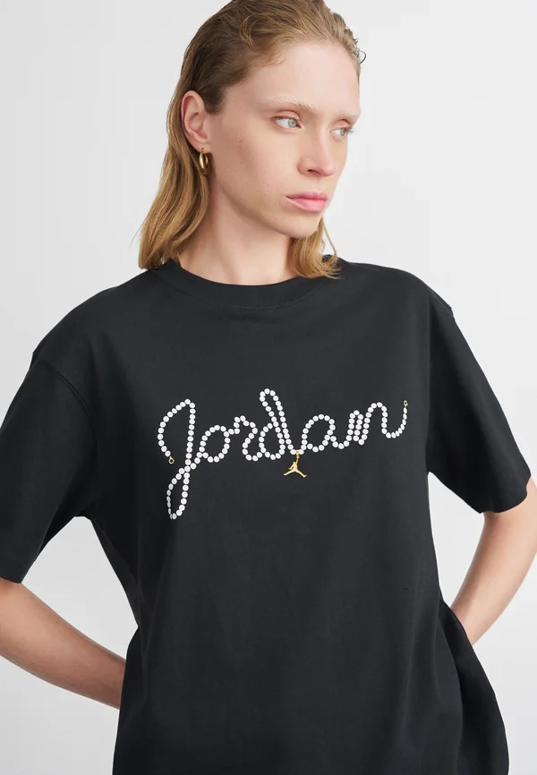 TEE - T-Shirt print - black/white