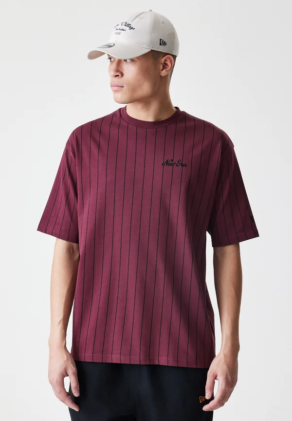 TEE - T-Shirt print - bordeaux