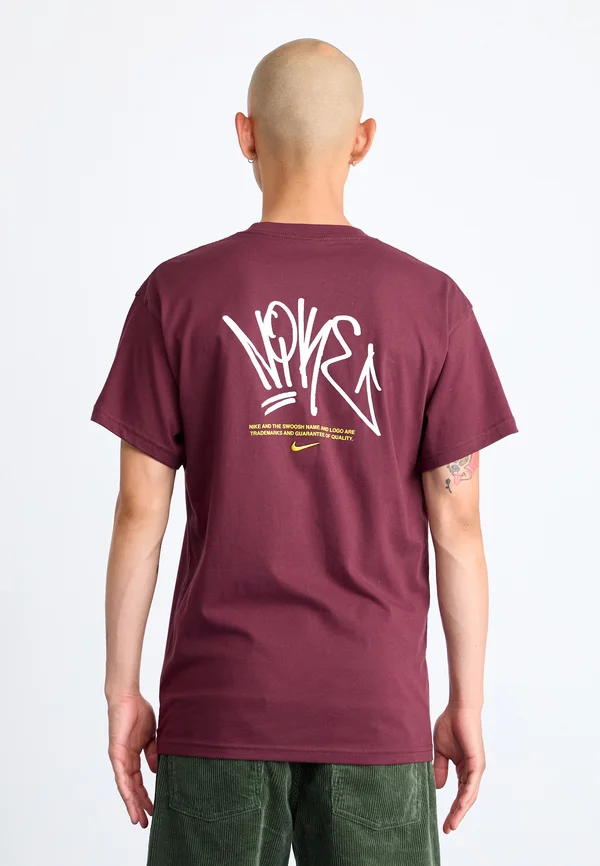 TEE - T-Shirt print - burgundy crush