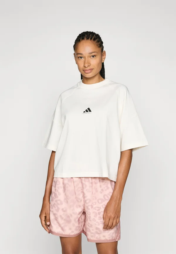 TEE - T-Shirt print - chalk white