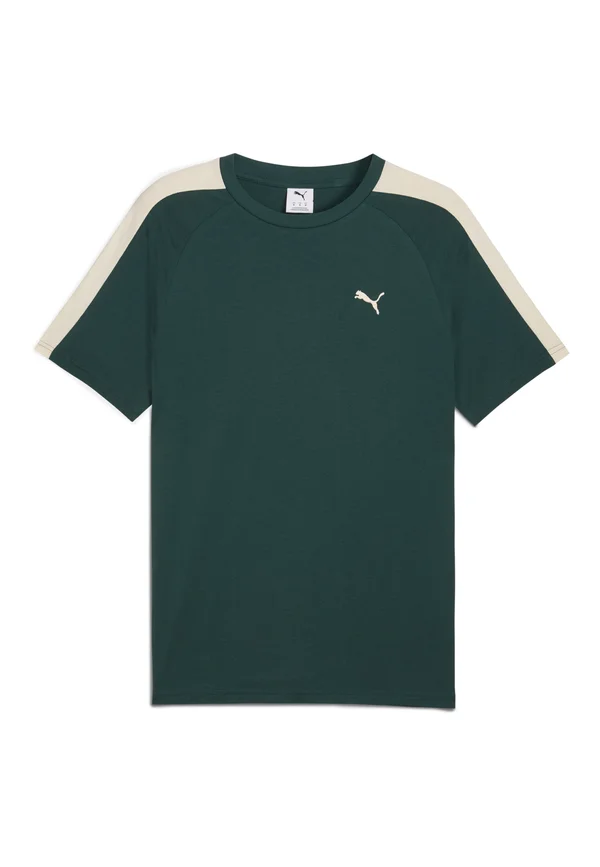 TEE - T-Shirt print - green terrain alpine snow