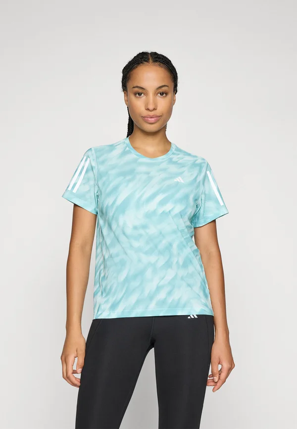 TEE - T-Shirt print - halo mint/mint ton