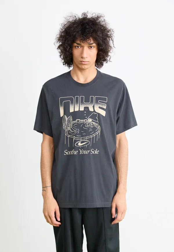 TEE - T-Shirt print - off noir