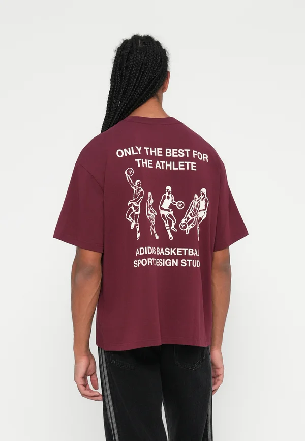 TEE - T-Shirt print - shadow red