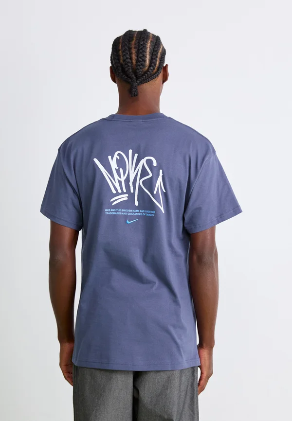 TEE - T-Shirt print - thunder blue