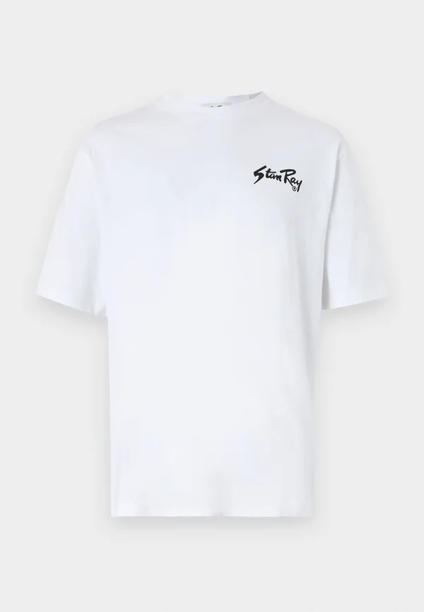 TEE UNISEX - T-Shirt print - natural/matt black