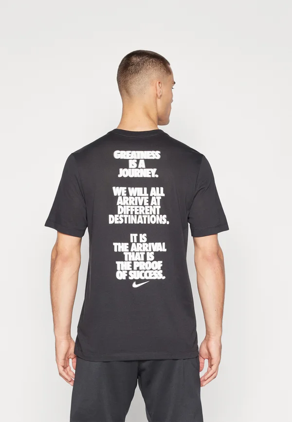 TEE VERBIAGE - Sport T-Shirt - black