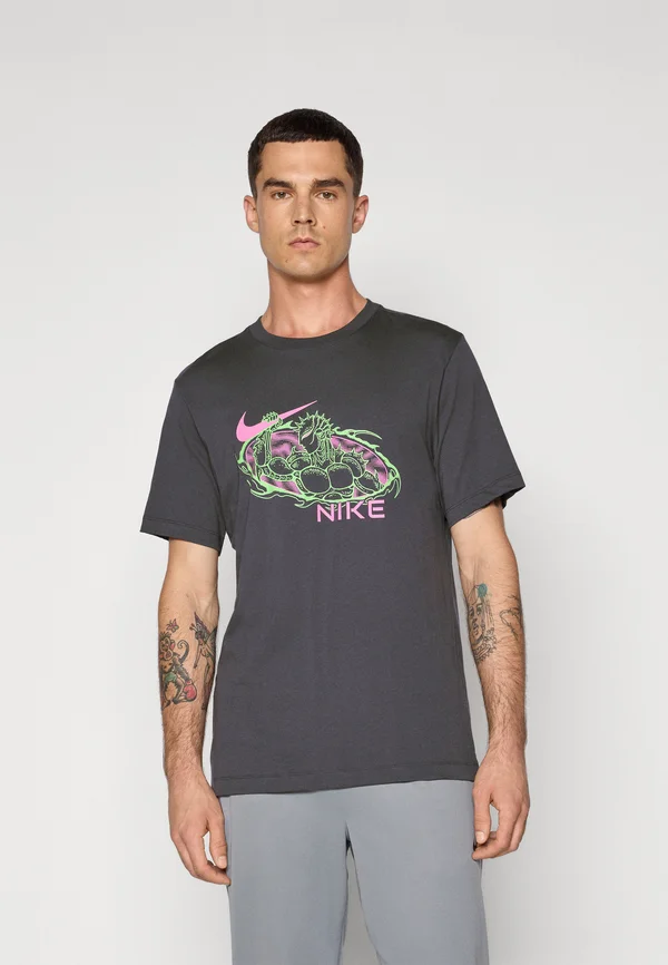 TEE WILDCARD - T-Shirt print - anthracite