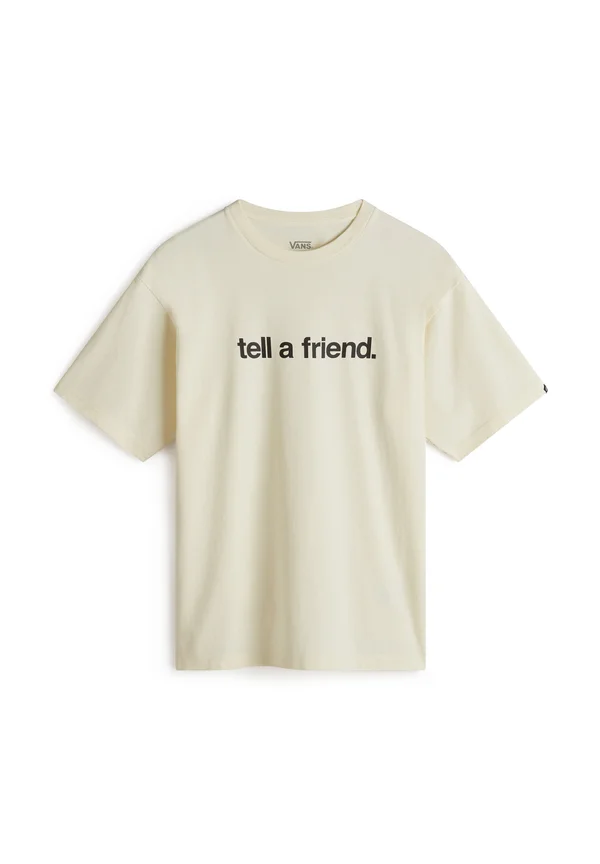 TELL A FRIEND LOOSE FIT - T-Shirt print - lemon icing
