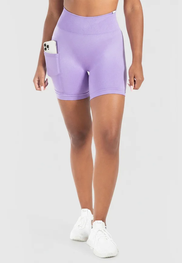 TEMMY POCKET SEAMLESS - Tights - lila