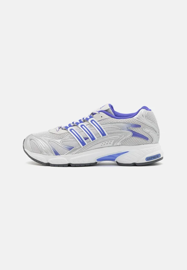 TEMPER RUN 2 UNISEX - Sneaker low - grey one/cobalt blue/silver metallic