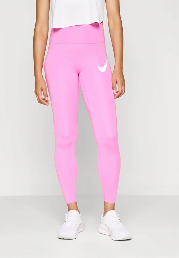TEMPO 7/8 - Lauftights - playful pink/black/reflective silver-coloured/white