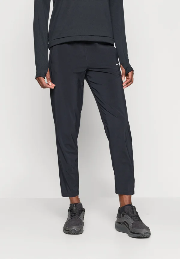TEMPO 7/8 PANT - Jogginghose - black/reflective silver-coloured