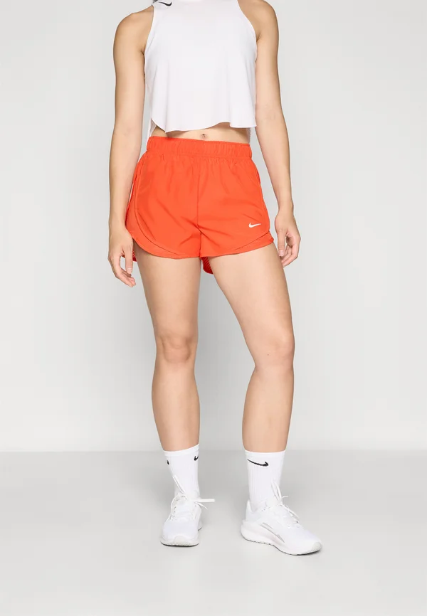 TEMPO  - Kurze Sporthose - picante red/reflective silver-coloured