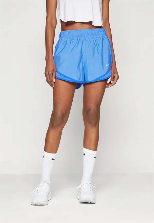 TEMPO SHORT - Kurze Sporthose - hyper royal/heather/reflective silver