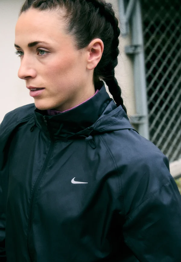 TEMPO  - Windbreaker - black/reflective silver-coloured