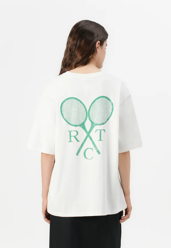 TENNIS BYFR TEE - T-Shirt print - cloud white