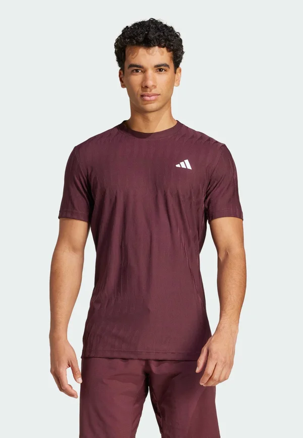 TENNIS CLIMACOOL AIRCHILL FREELIFT - Sport T-Shirt - aurora ruby