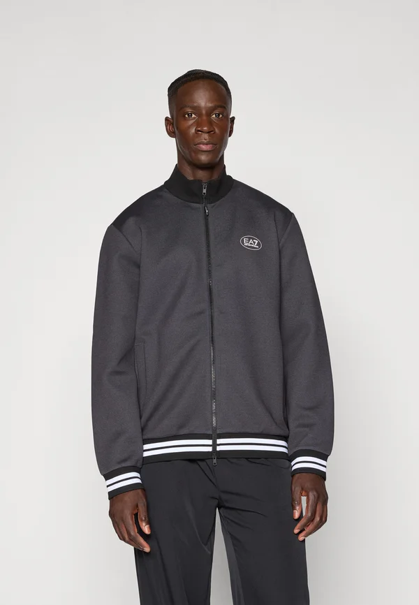 TENNIS CLUB TRACKTOP - Sweatjacke - black
